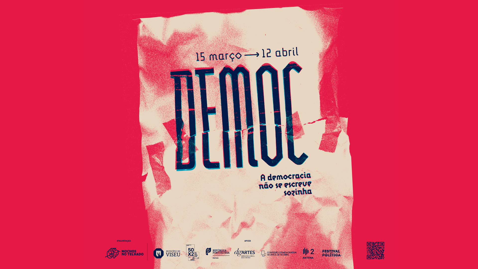 Capa do Evento DEMOC – “Loja [temporária] de vender poetas”