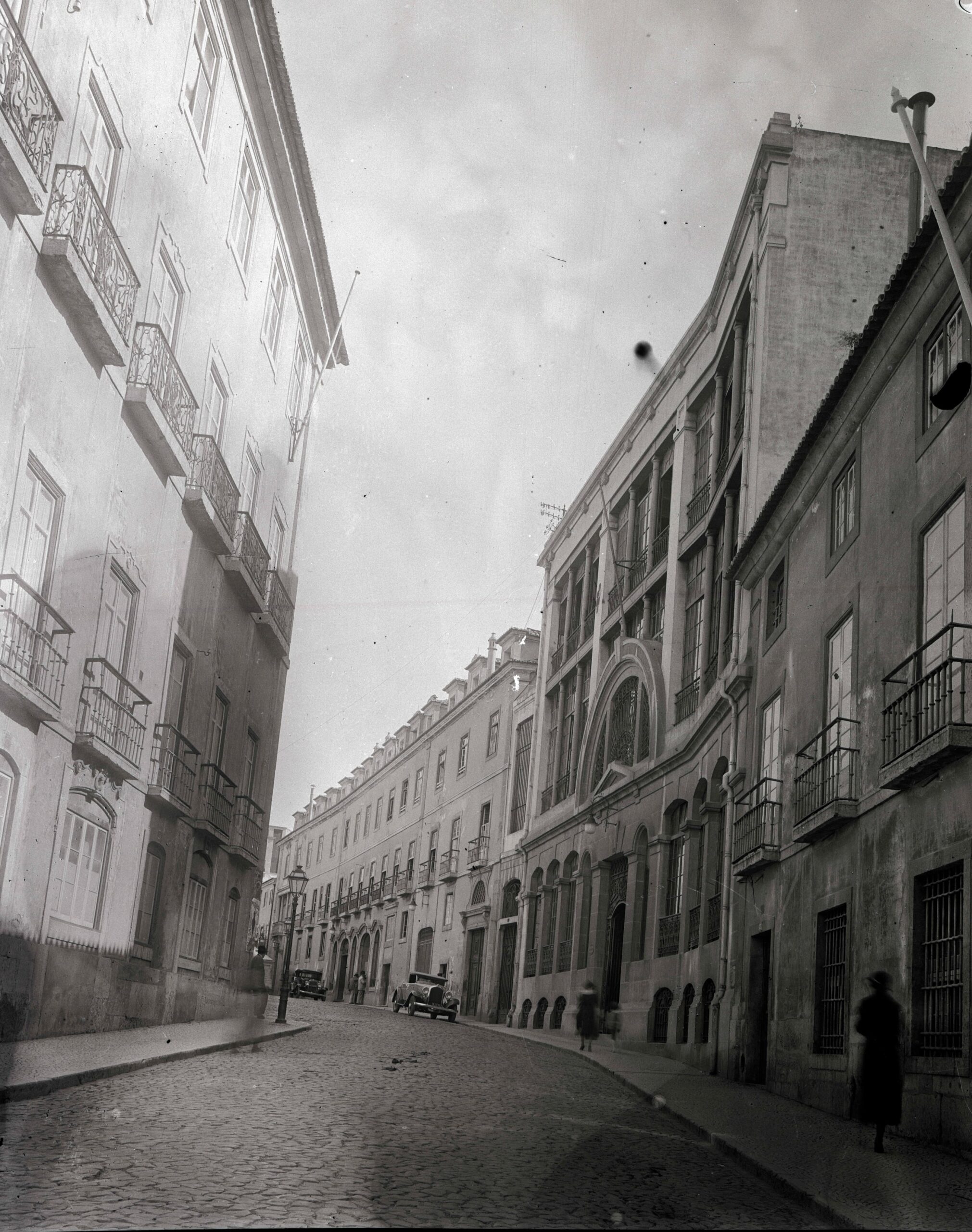 Fachada do edifício do jornal O Século, 23 de abril de 1934. Fonte: ANTT, EPJS