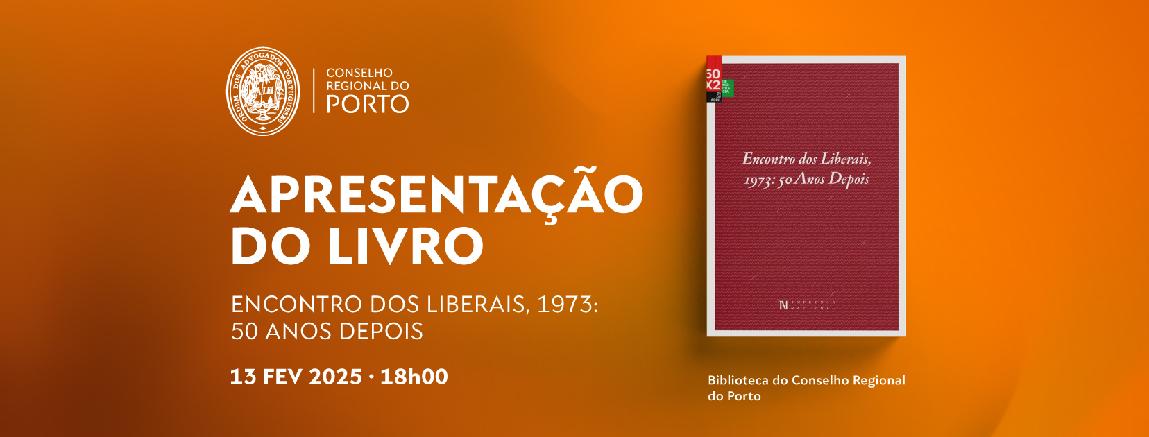 Capa do Evento Encontro dos Liberais, 1973: 50 Anos Depois | Apresentação