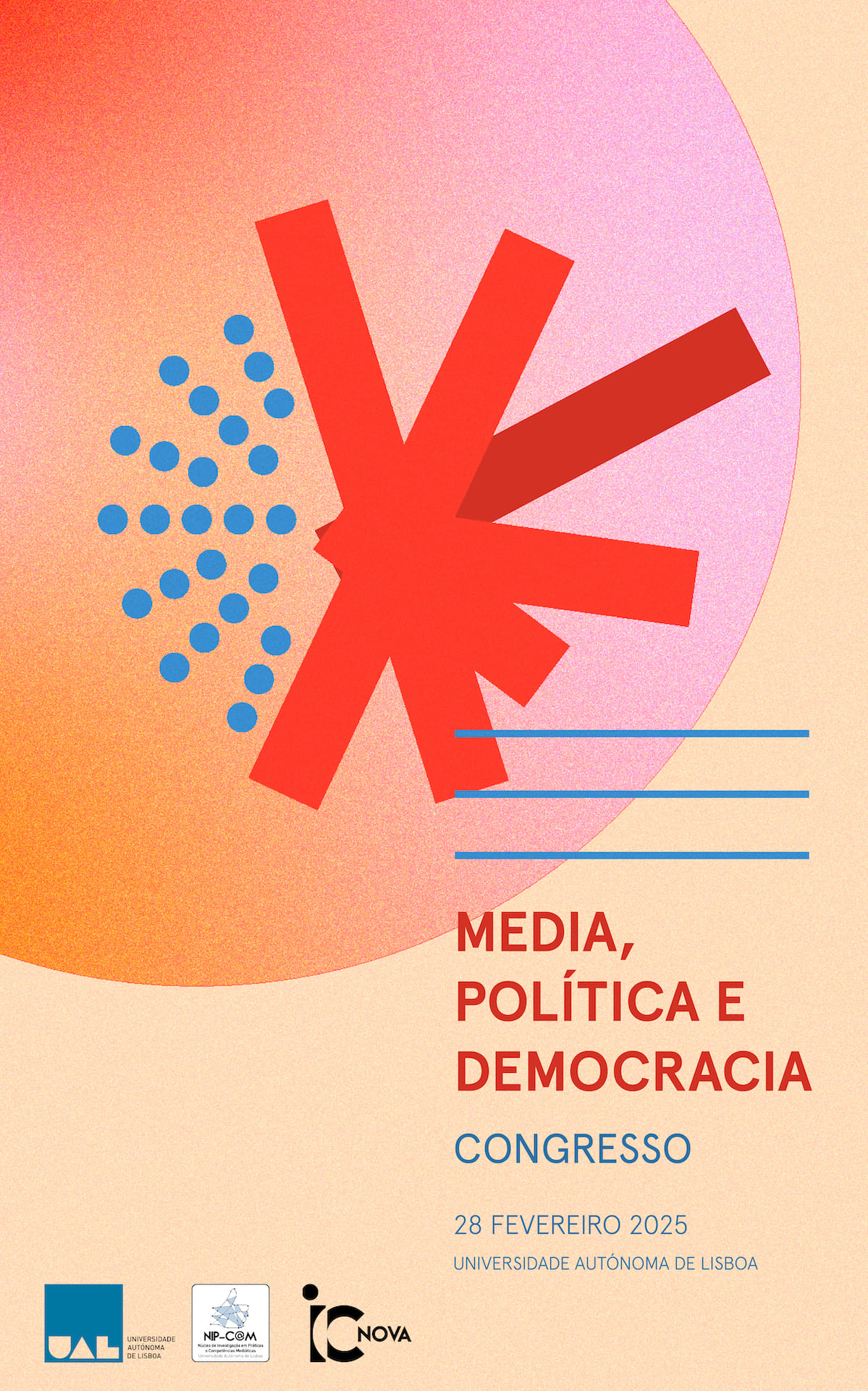 Capa Oficial do Evento Congresso Media, Política e Democracia