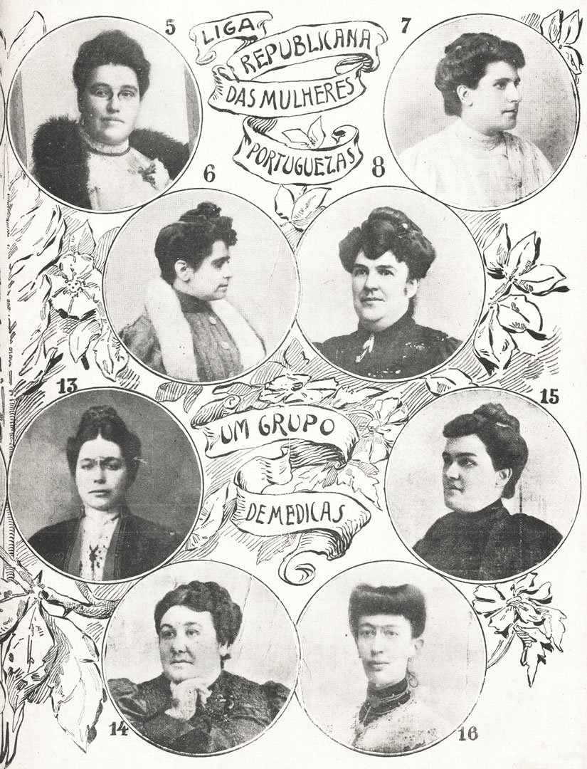 Suplemento sobre as sufragistas da Liga Republicana das Mulheres Portuguesas. O Século, 12 de maio de 1910.