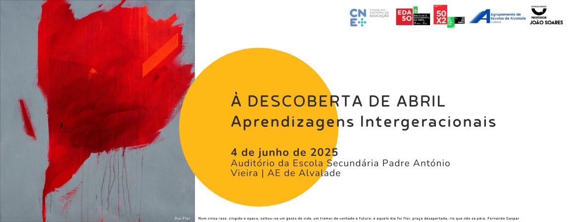Capa do Evento EDA 50 | À Descoberta de Abril: Aprendizagens Intergeracionais