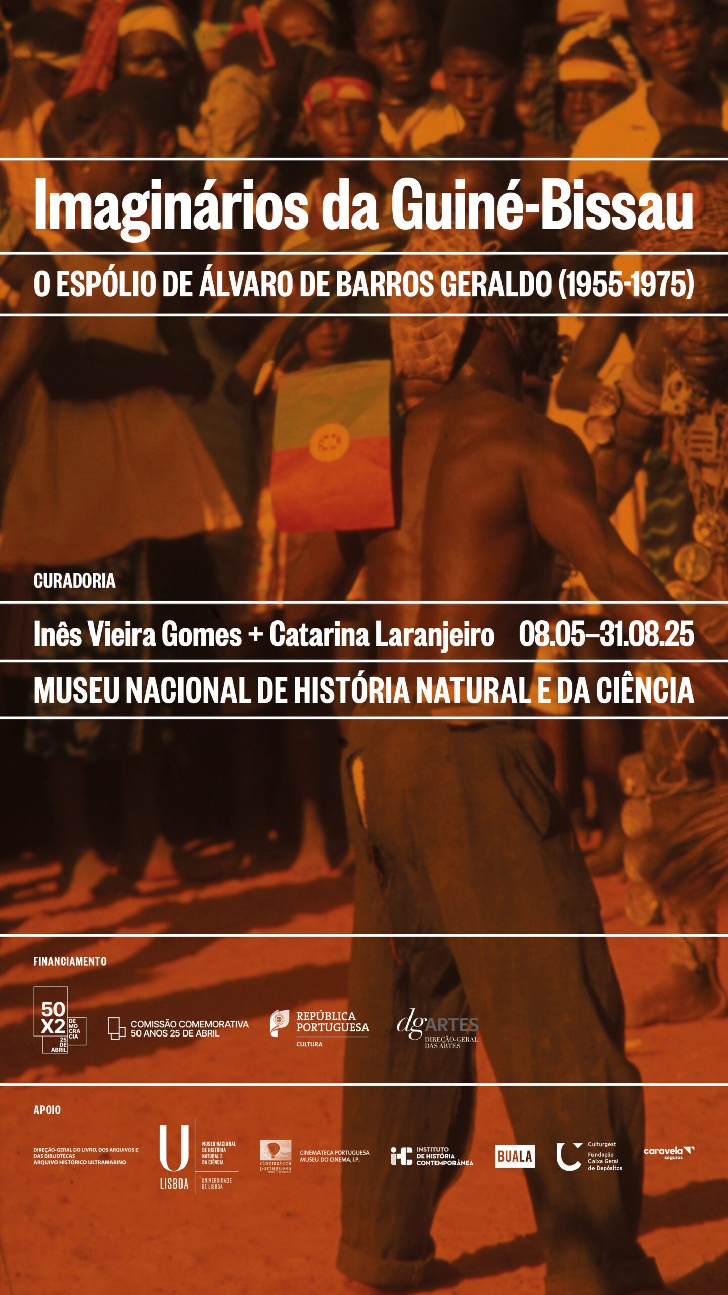 Capa Oficial do Evento Imaginários da Guiné-Bissau – o espólio de Álvaro de Barros Geraldo (1955-1975)